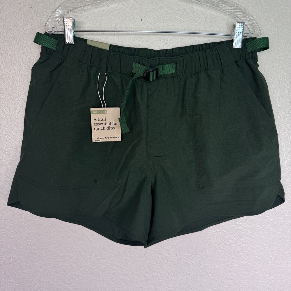 Women's Olive Green Trail Shorts